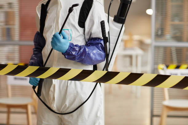 Professional Biohazard technician working in Glen Mills, PA